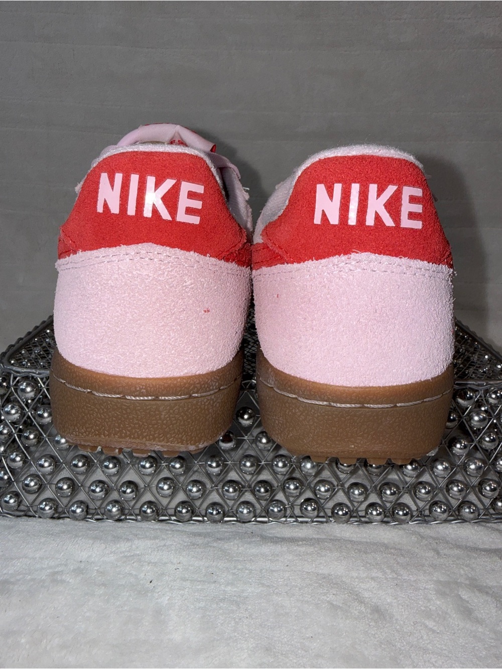 Nike Cortez TXT Pink Red White Sz 6.5Y 8Women. Style HF9994-600 - Picture 9 of 16